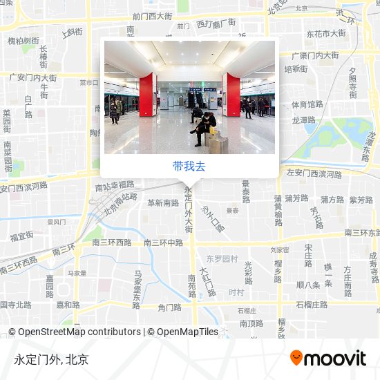 永定门外地图