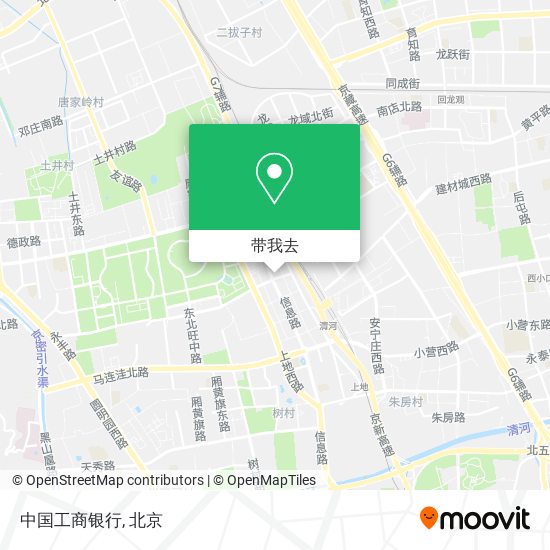 中国工商银行地图
