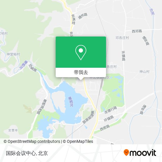 国际会议中心地图