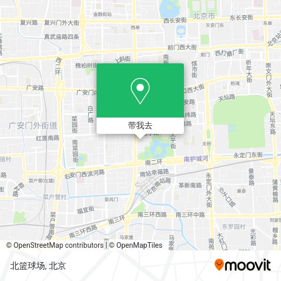北篮球场地图