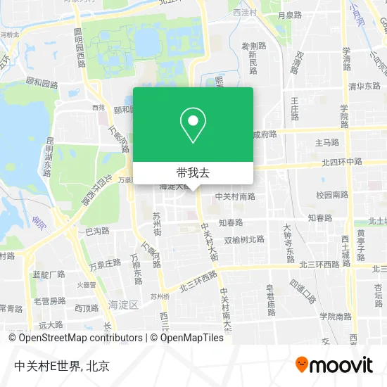 中关村E世界地图