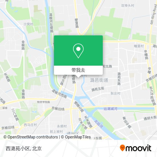 西潞苑小区地图