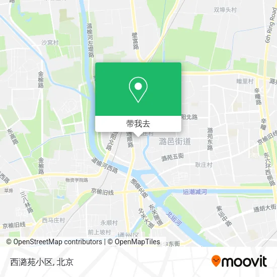 西潞苑小区地图