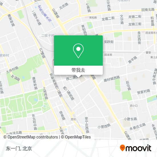 东一门地图