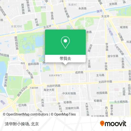 清华附小操场地图