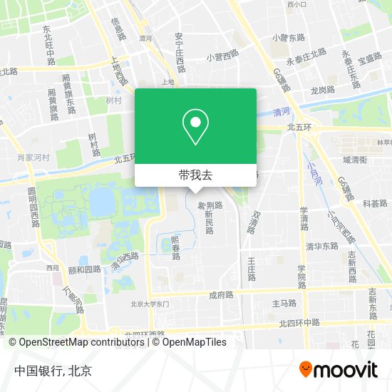 中国银行地图