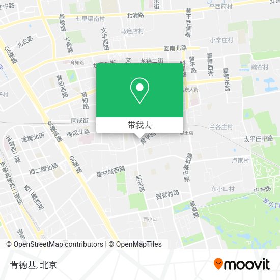 肯德基地图
