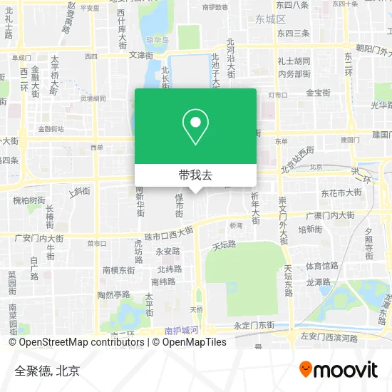全聚德地图