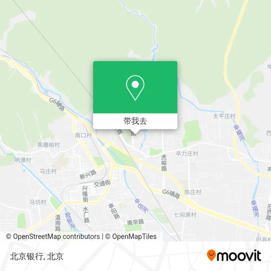北京银行地图