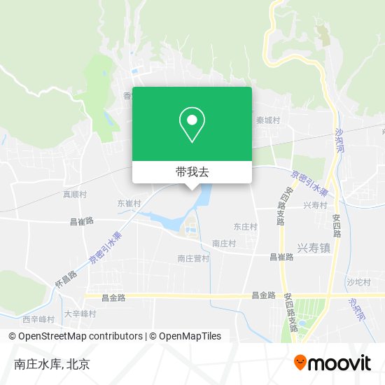 南庄水库地图