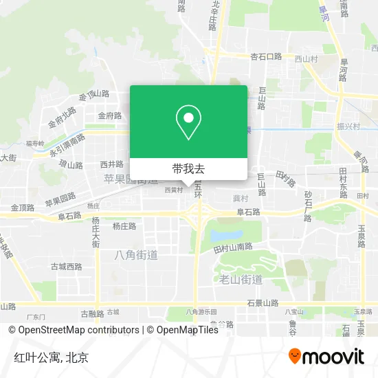红叶公寓地图