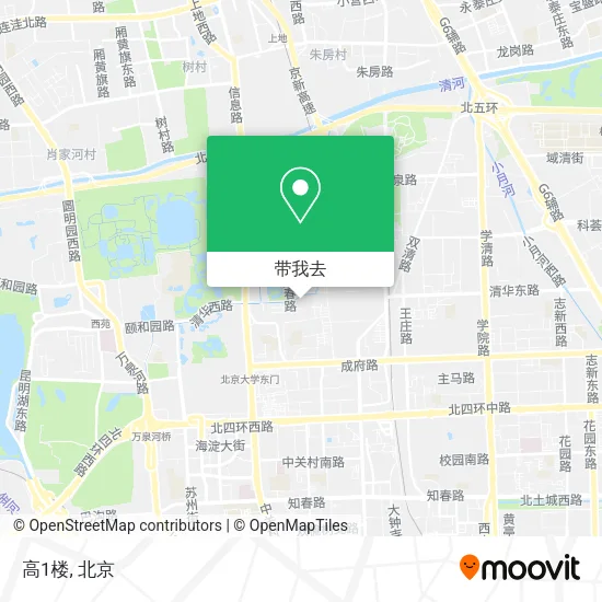 高1楼地图