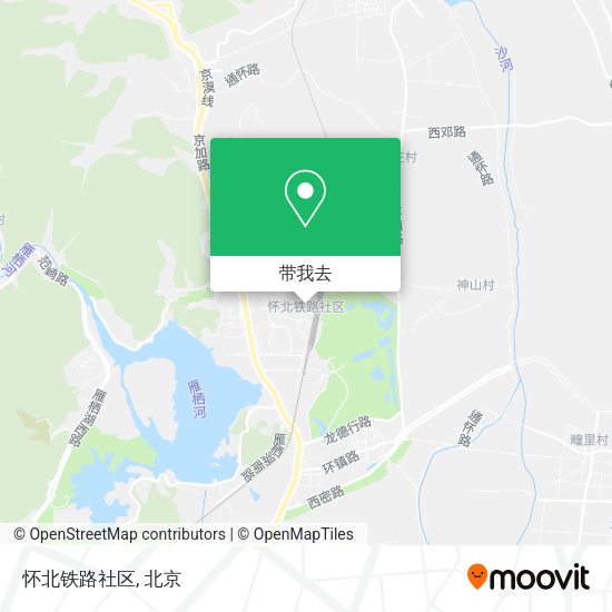 怀北铁路社区地图