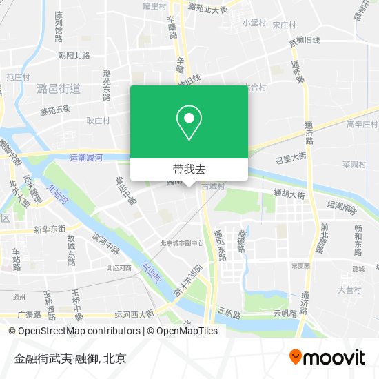 金融街武夷·融御地图