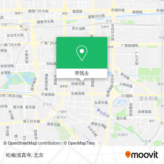 松榆清真寺地图