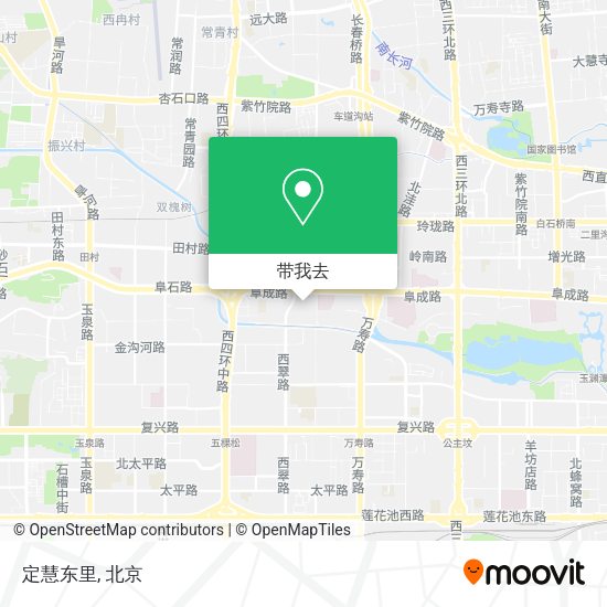 定慧东里地图