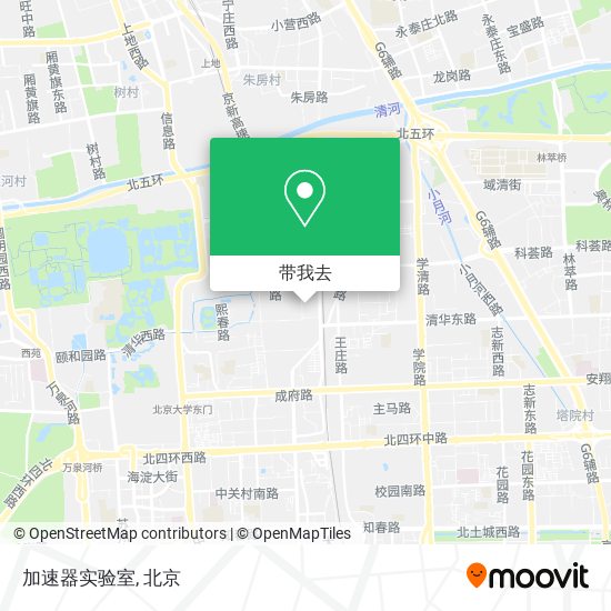 加速器实验室地图