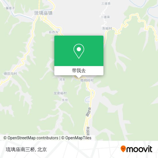 琉璃庙南三桥地图