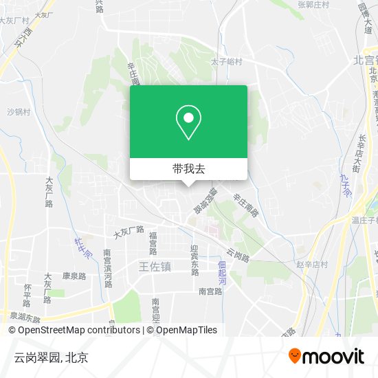 云岗翠园地图