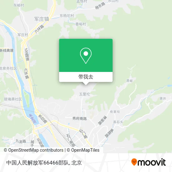 中国人民解放军66466部队地图
