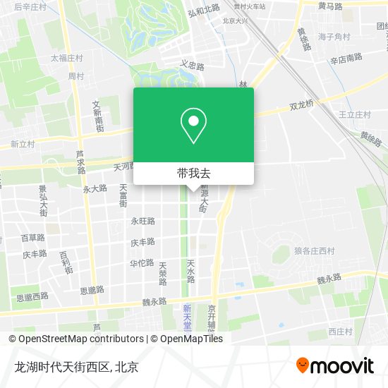 龙湖时代天街西区地图