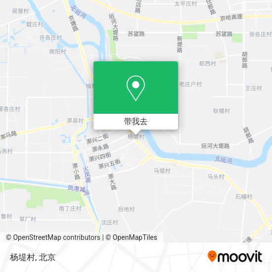 杨堤村地图