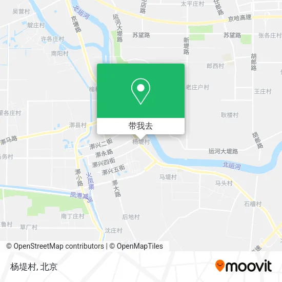 杨堤村地图