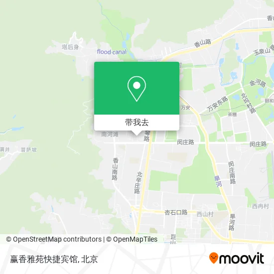 赢香雅苑快捷宾馆地图