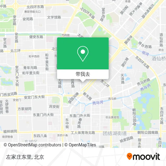 左家庄东里地图