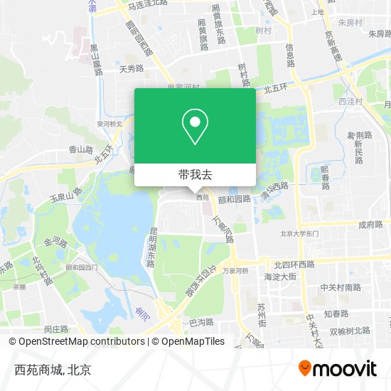 西苑商城地图