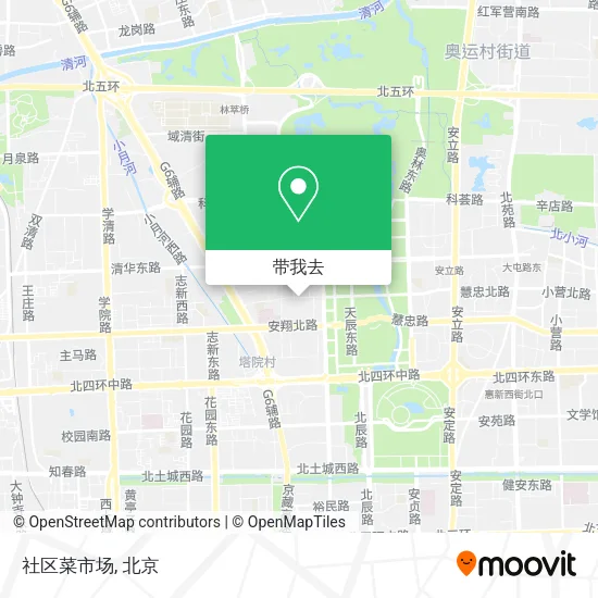 社区菜市场地图