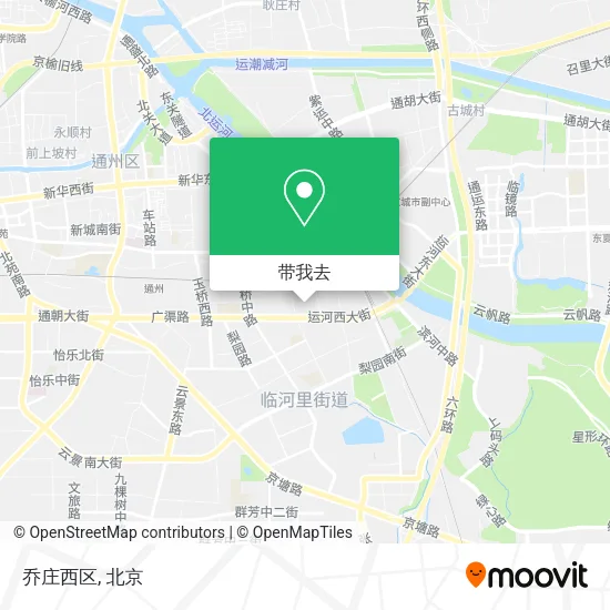乔庄西区地图