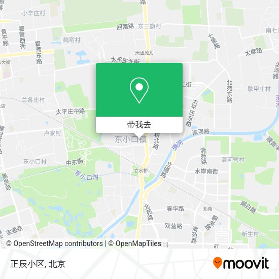 正辰小区地图
