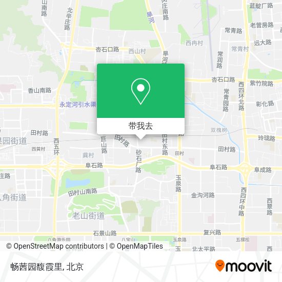 畅茜园馥霞里地图