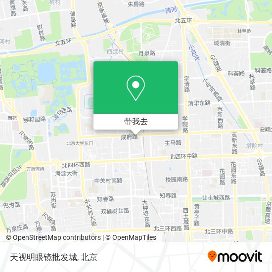天视明眼镜批发城地图