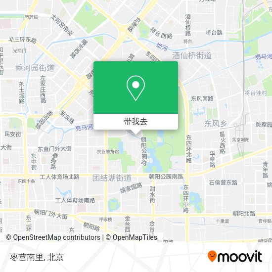枣营南里地图