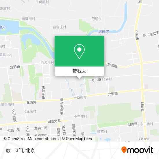 教一3门地图