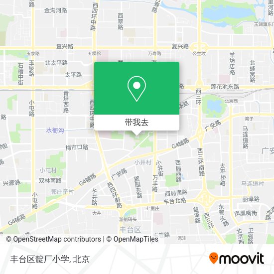 丰台区靛厂小学地图