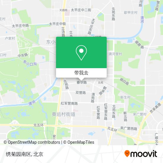 绣菊园南区地图