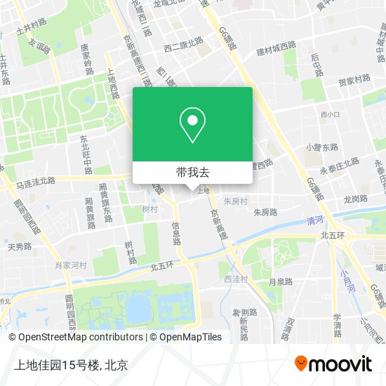 上地佳园15号楼地图