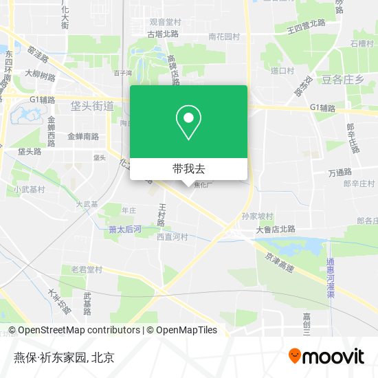 燕保·祈东家园地图