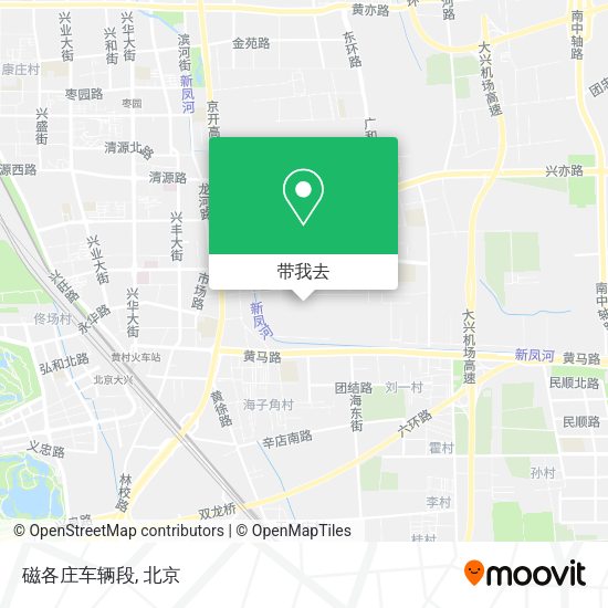 磁各庄车辆段地图