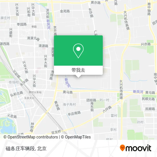 磁各庄车辆段地图