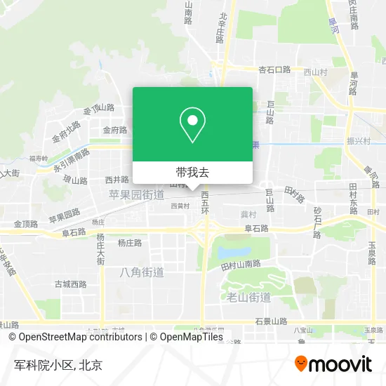 军科院小区地图