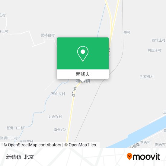 新镇镇地图