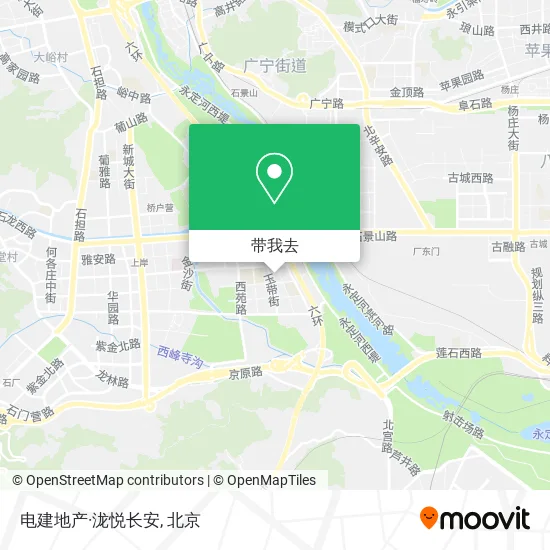电建地产·泷悦长安地图