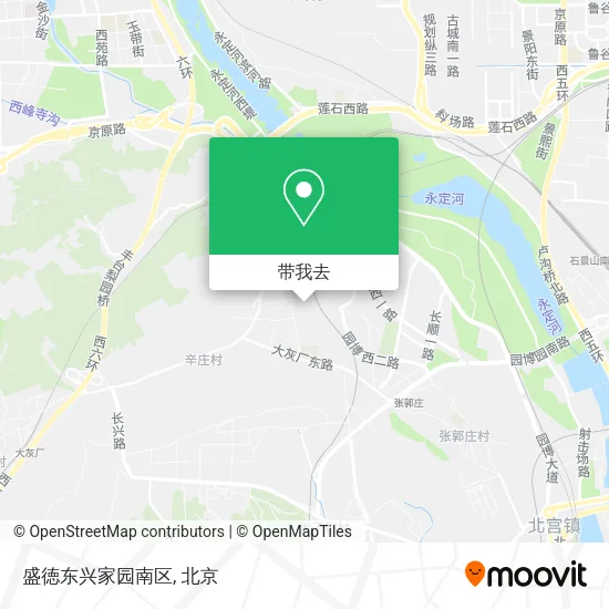 盛徳东兴家园南区地图