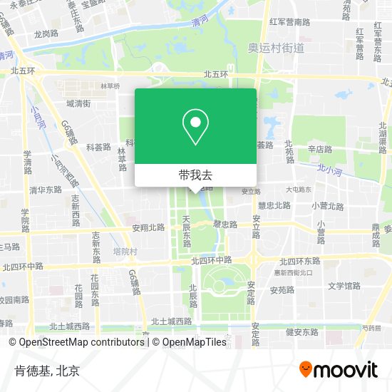 肯德基地图