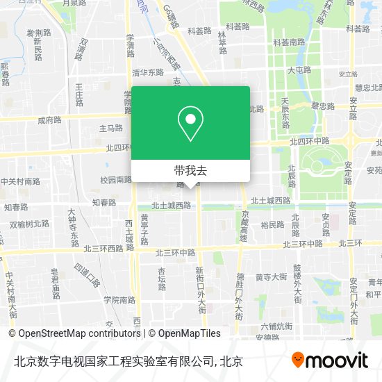北京数字电视国家工程实验室有限公司地图