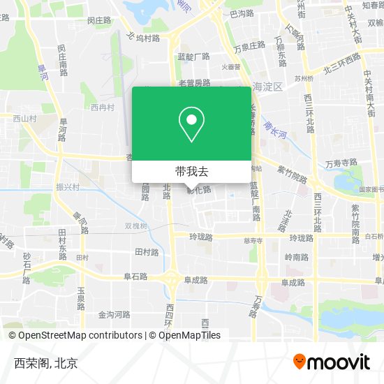 西荣阁地图
